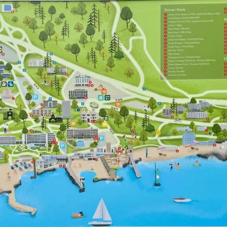 Pool View Azur Deluxe Resort&spa Varna